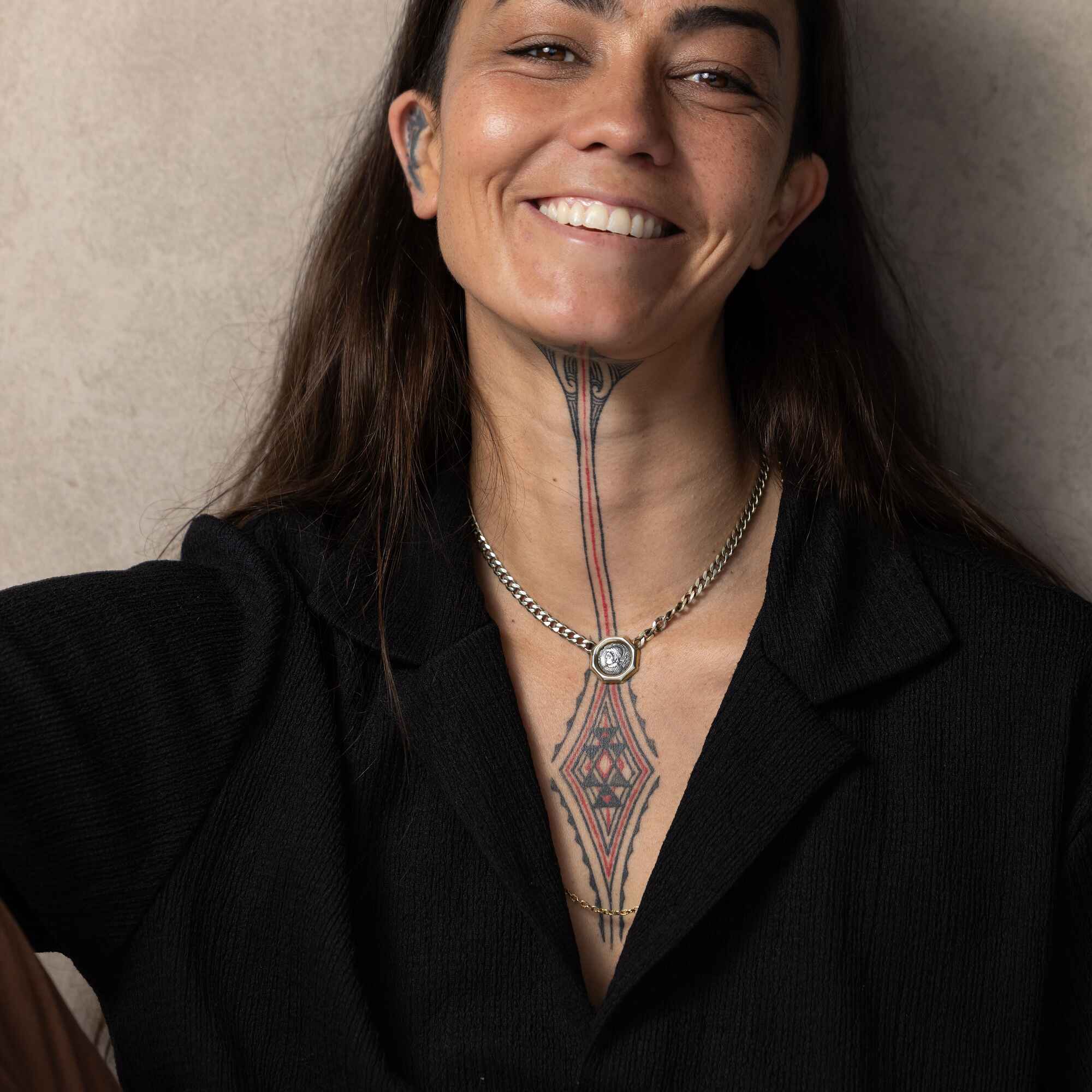 Briar Rose, Director of Storytelling at Farmer's Footprint, smiling at the camera