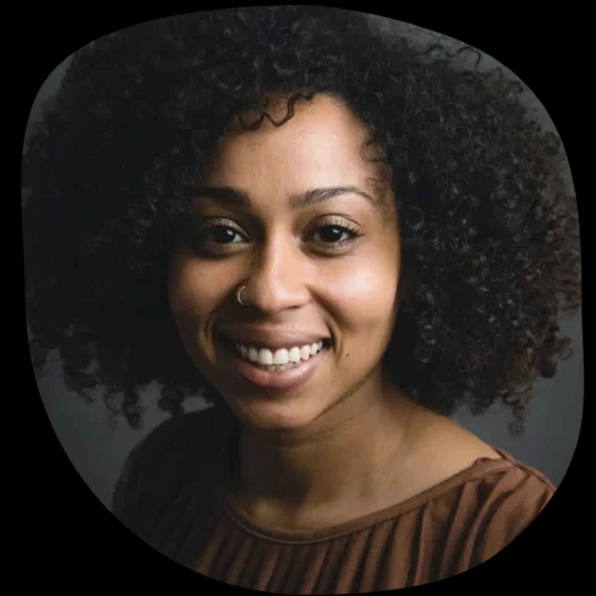 Stephanie Yawa de Wolfe, smiling portrait photo