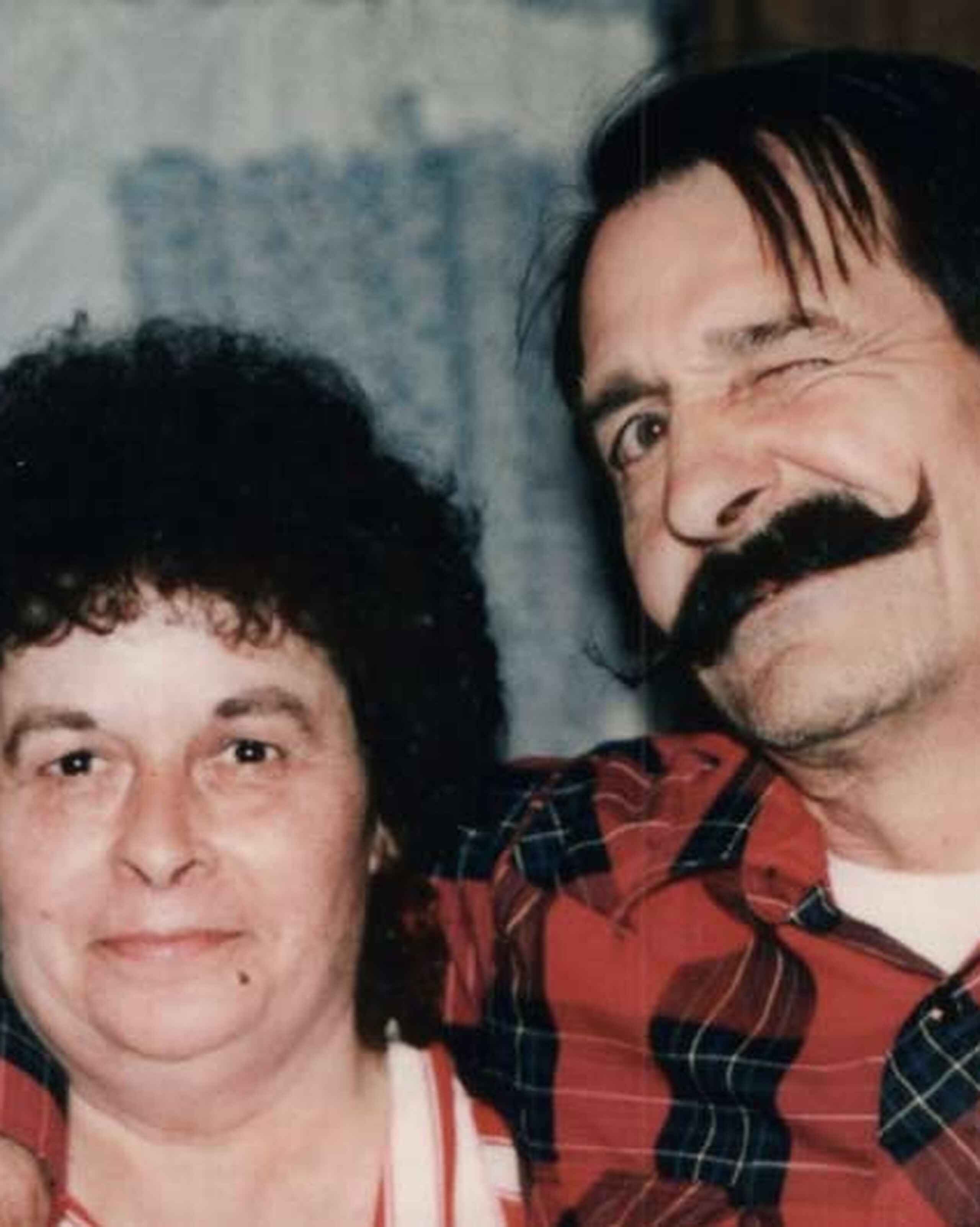 Kelsey Ducheneaux with a family member in casual portrait photo